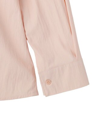 CRAFT STANDARD BOUTIQUE ベルト付きカシュクールシャツ Light Pink