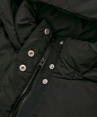 earth music&ecology 2WAYパファーブルゾン Black