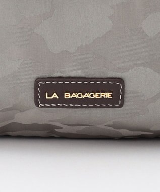 LA BAGAGERIE カモフラジャカード はっ水ショルダー グレージュ