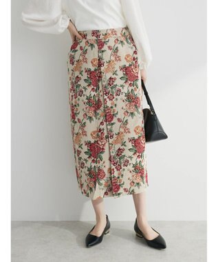 Green Parks ・ｆｕｒｒｙ　ｒａｔｅ　ゴブランスカート Red