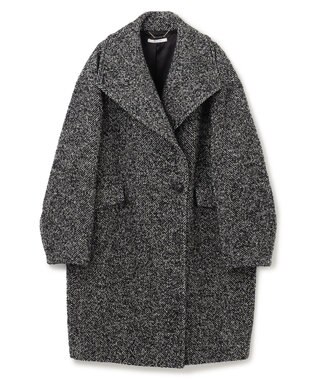 BEIGE， 【WEB限定】CALCITE / ツイードコート Mono tweed