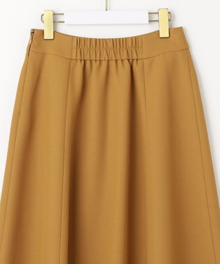ANY SIS 【洗える】フラップポイントフレア スカート マスタード