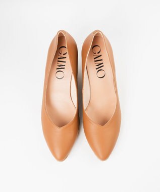 gaimo 【GAIMO/ガイモ】Vカットエスパドリーユパンプス ブラウン