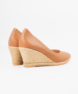 gaimo 【GAIMO/ガイモ】Vカットエスパドリーユパンプス ブラウン