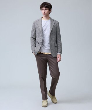 J.PRESS MEN 【MORGADO / モルガド】ハウンドトゥース ツイード ジャケット アイボリー系3