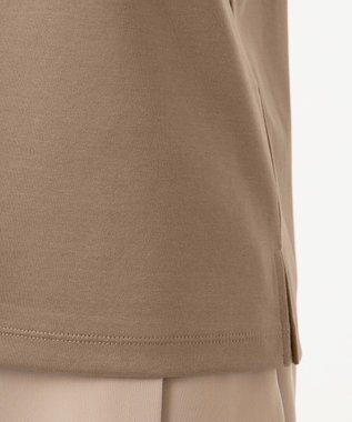 23区 【エステータ】スーピマコットン プレミアムジャージー ノースリーブTシャツ ブラウン系