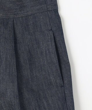 組曲 【組曲×setsuko sagittaire】ストレッチデニムパンツ ネイビー系