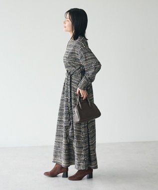 CRAFT STANDARD BOUTIQUE ウエストデザインワンピース B