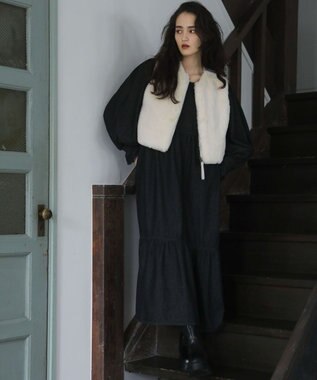 Green Parks ■ＥＳＣＡＲ　フラッフィーベスト Ivory