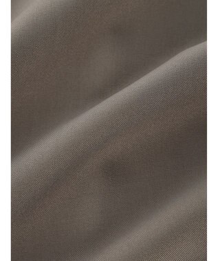 CRAFT STANDARD BOUTIQUE ポリエステルツイルポケッタブルシャツ Gray Beige