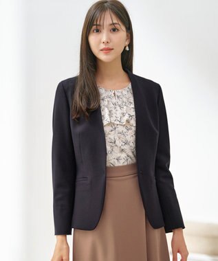 ANY SIS 【保温効果/ストレッチ】シリーズ累計13万枚突破！ビューティサーモ ノーカラージャケット