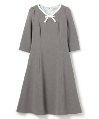 TOCCA RIBBON MONO ドレス グレー系