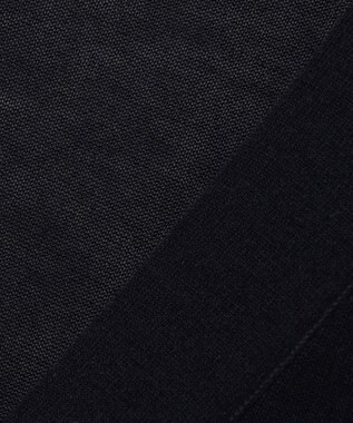 23区 【洗える】シアーコットンナイロン ロングカーディガン ネイビー系