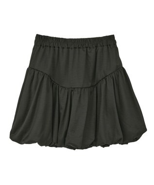 earth music&ecology ラウンド切り替えバルーンミニスカート Black