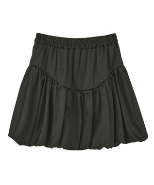 earth music&ecology ラウンド切り替えバルーンミニスカート Black