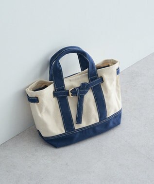 earth music&ecology 【Mサイズ】ベルトキャンバストートバッグ