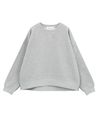 AMERICAN HOLIC 配色ライン裏毛プルオーバー Light Gray Mixture