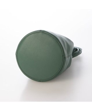 UNBILLION カシュカシュ cachecache / ソフト巾着ショルダーバッグ グリーン