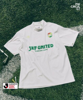 PW CIRCULUS 【UNISEX】J.LEAGUE モックネック J1所属の20クラブコラボ ゴルフ ジェフユナイテッド千葉