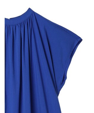 AMERICAN HOLIC 接触冷感丈違いフレンチスリーブワンピース Blue