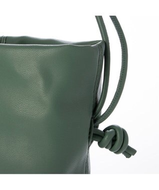 UNBILLION カシュカシュ cachecache / ソフト巾着ショルダーバッグ グリーン