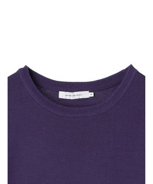 AMERICAN HOLIC ５分袖ニットプルオーバー Purple