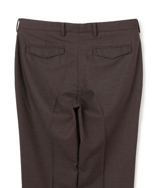 JOSEPH HOMME 新素材【ストレッチ】ウール混 キャリーマンストレッチ　 テーパードパンツ / CITY ダークブラウン系