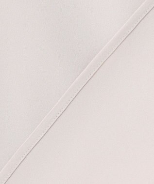 ANY SIS フロントタックバイカラー ブラウス グレージュ×アイボリー