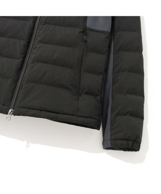 ZERO HALLIBURTON ハイブリッドパデットブルゾン 82755 撥水 保温 裏起毛 ゴルフ ZHG-W15a ブラック