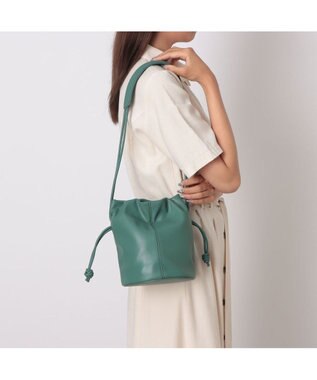 UNBILLION カシュカシュ cachecache / ソフト巾着ショルダーバッグ