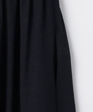 組曲 L 【先行予約】メランジレノクロス ドッキングワンピース ネイビー系