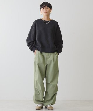 AMERICAN HOLIC フクレジャガードプルオーバー Black