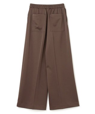 JOSEPH 【洗える】ドレーピーベネシャン　ワイドトラウザーズ Brown