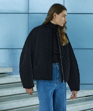 uncrave シアーニット タートルネック トップス（uncrave WHITE） ブラック