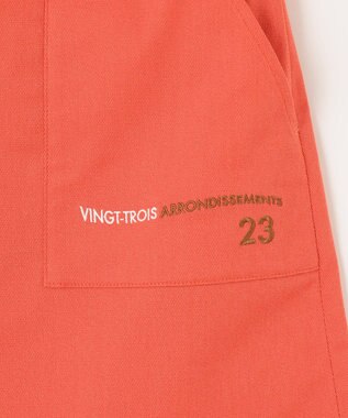 23区GOLF 【WOMEN】【ストレッチ】アポロックスカート オレンジ系