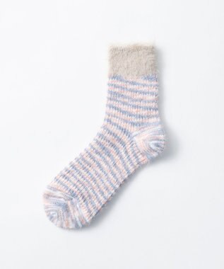 TRICOTE カスリシャギーソックス 82BEIGE