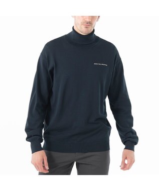 ZERO HALLIBURTON タートルネックニット ワンラインロゴver. ZHG-M5A4e 85117 ネイビー