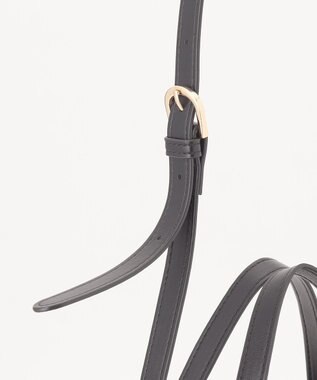 LA BAGAGERIE ポップコーンキルト2WAYトート Sサイズ ブラック