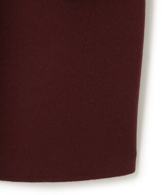 ICB 【CLASSY.1月号掲載】WoolRever ロングコート バーガンディ系