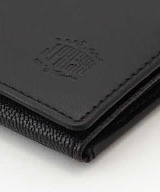 J.PRESS MEN 【MORPHO×J.PRESS】シープゴート 長財布(ササマチ束入・小銭入れなし) ブラック系