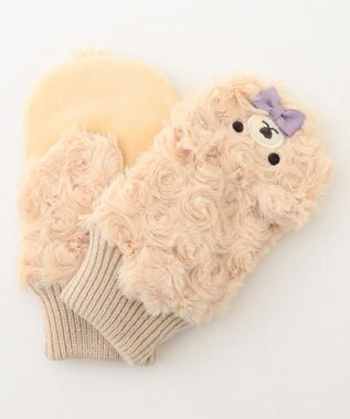 ANY KIDS アニマルモチーフミトン クマ