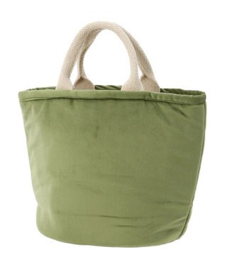 Green Parks ・ｓｏｆｉ　ベロア刺繍トートバッグ Green