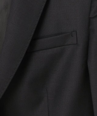 23区 【セットアップ対応】ファインネスウール 二つ釦 ジャケット ブラック系