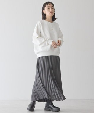 AMERICAN HOLIC フクレジャガードプルオーバー Off White