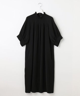 自由区 【WEB限定】ラグランタック ドレス ブラック系