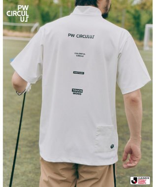 PW CIRCULUS 【UNISEX】J.LEAGUE モックネック J1所属の20クラブコラボ ゴルフ 鹿島アントラーズ