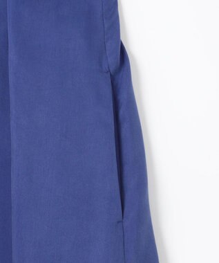 23区 S 【SLOW/一部店舗限定】キュプラフィブリルクロス キャミ ワンピース ブルー系