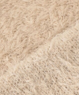 23区 L 【GOLD LABEL】ファーモール ベスト ベージュ系