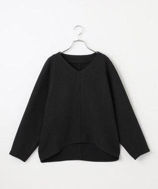 #Newans 【洗濯機可能/セットアップ】コクーンシルエットエアリープルオーバー ブラック