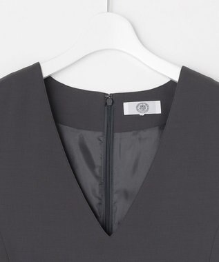 J.PRESS LADIES L 【洗える】RELAXIONツイル ジャンパースカート スレート系